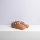 Women’s Barefoot Lace-Up Moccasin – Tan Color | Earthing