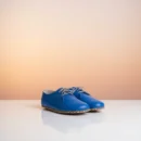 Women’s Blue Barefoot Oxford Shoes – Grounding Sole
