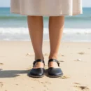 These sandals are designed to support freedom of movement while maintaining a refined and effortless look