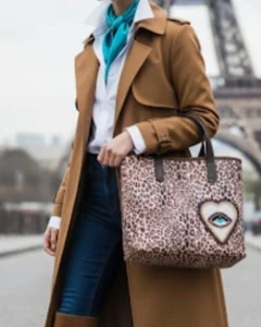 Etnik el imalatı kadın çantaları.