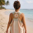 Wayuu Sun Motif Beach Dress – Handmade