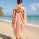 Handwoven Wayuu Beach Dress – Natural Cotton & Handmade Design